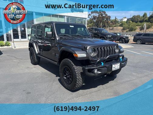 Granite Crystal 2023 Jeep Wrangler 4xe Rubicon 20th Anniversary