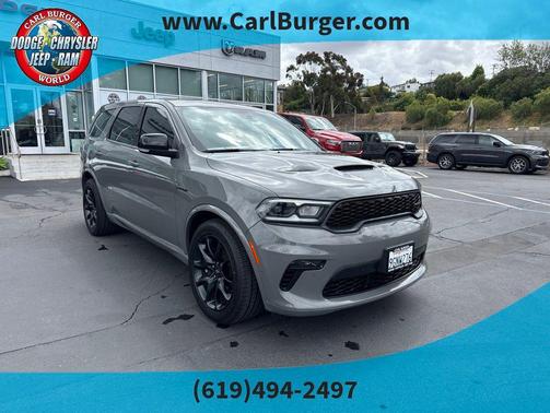 DB Black Clearcoat 2022 Dodge Durango R/T AWD