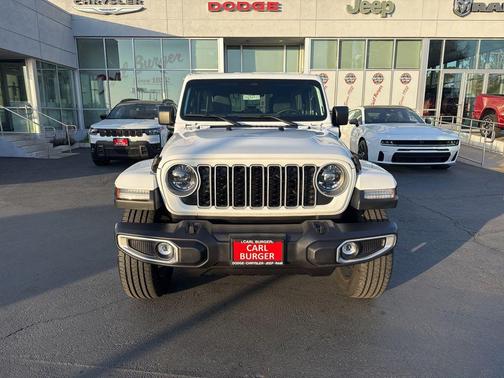 Bright White 2025 Jeep Wrangler 4xe Sahara