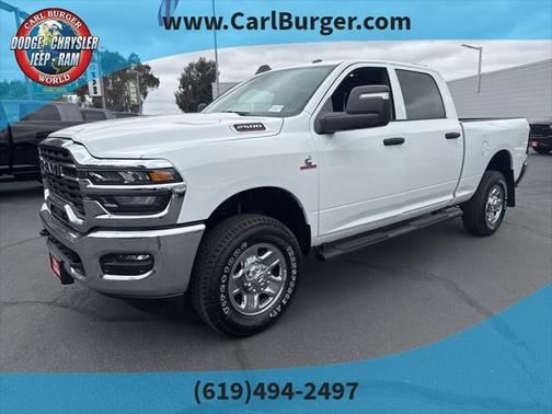 2025 RAM 2500 Tradesman Crew Cab 4x4 6'4' Box