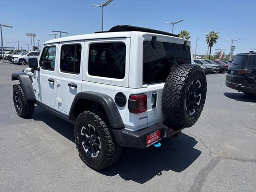 Bright White 2025 Jeep Wrangler 4xe Rubicon