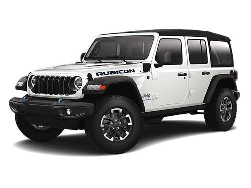 Bright White 2025 Jeep Wrangler 4xe Rubicon