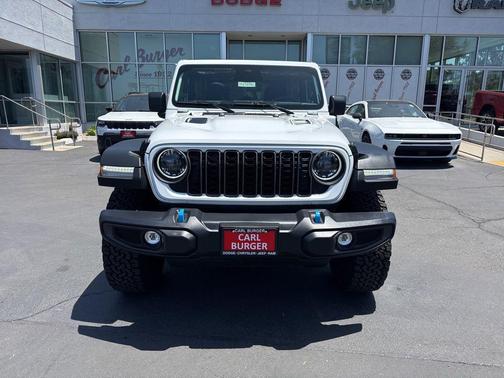 Bright White 2025 Jeep Wrangler 4xe Rubicon