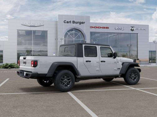 Bright White Clearcoat 2026 Jeep Gladiator Sport S