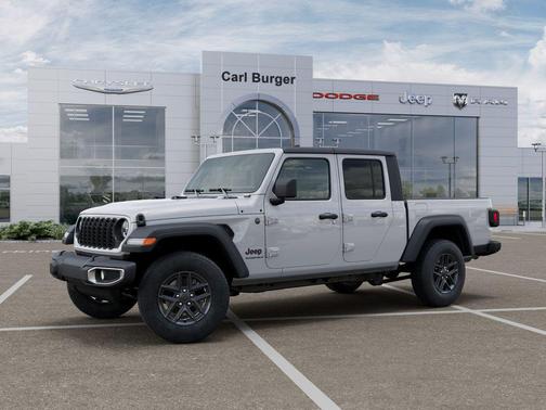 Bright White Clearcoat 2026 Jeep Gladiator Sport S