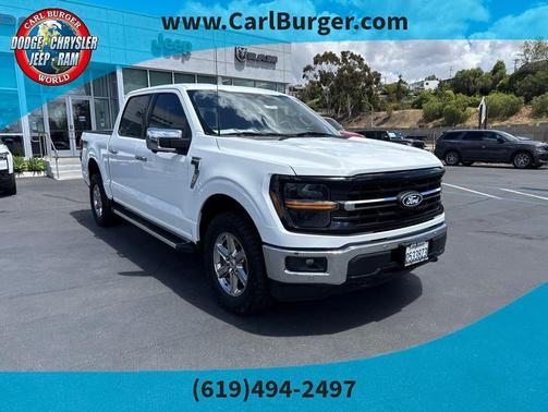 Oxford White 2024 Ford F-150 XLT