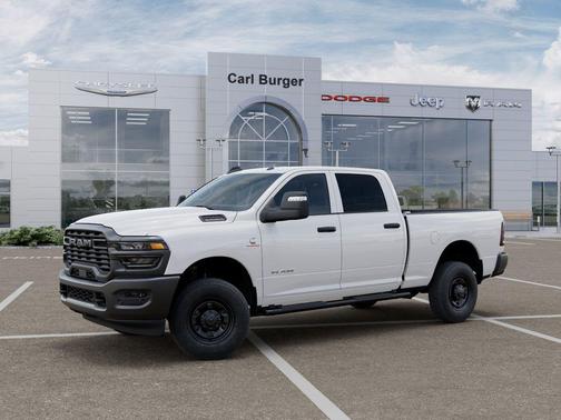 Bright White Clearcoat 2026 RAM 2500 Warlock Crew Cab 4x4 6'4' Box