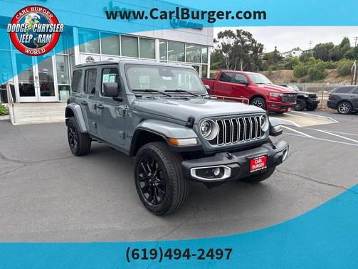 Anvil Clearcoat 2025 Jeep Wrangler 4xe Sahara