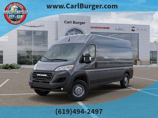 Ceramic Gray Clearcoat 2026 RAM ProMaster 2500 Tradesman
