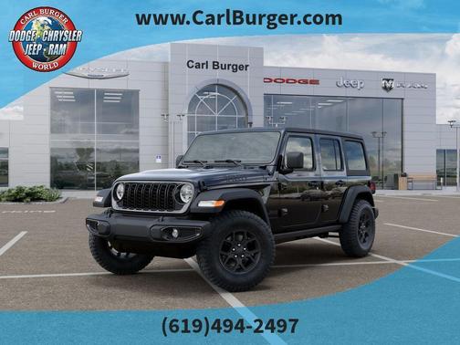 Black Clearcoat 2026 Jeep Wrangler Willys