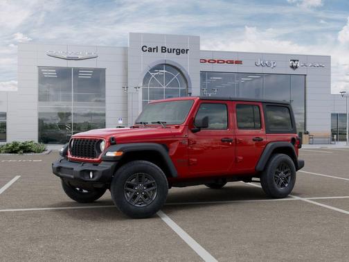 Firecracker Red Clearcoat 2026 Jeep Wrangler Sport