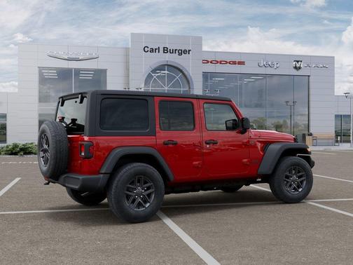 Firecracker Red Clearcoat 2026 Jeep Wrangler Sport