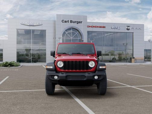 Firecracker Red Clearcoat 2026 Jeep Wrangler Sport