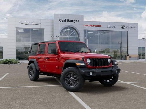 Firecracker Red Clearcoat 2026 Jeep Wrangler Sport