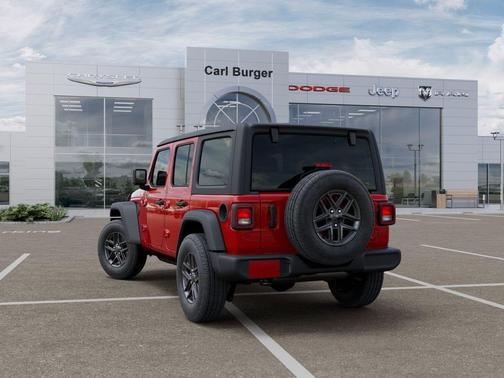 Firecracker Red Clearcoat 2026 Jeep Wrangler Sport