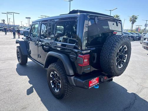 Black Clearcoat 2025 Jeep Wrangler 4xe Rubicon