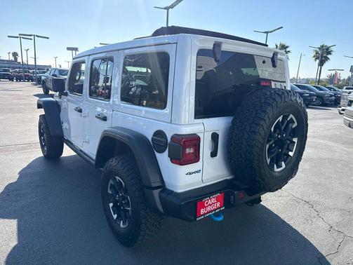 Bright White 2025 Jeep Wrangler 4xe Rubicon