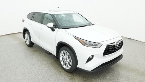White 2026 Toyota Highlander Hybrid Limited