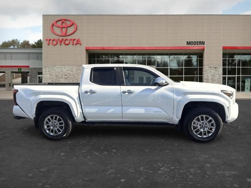 White 2025 Toyota Tacoma Limited