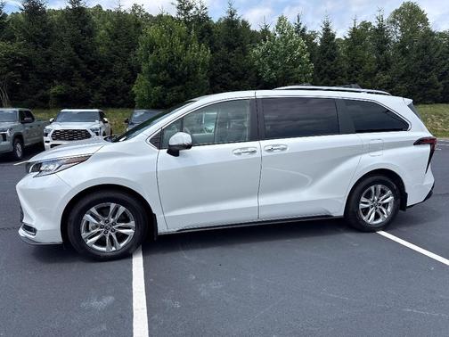 Red 2024 Toyota Sienna Limited
