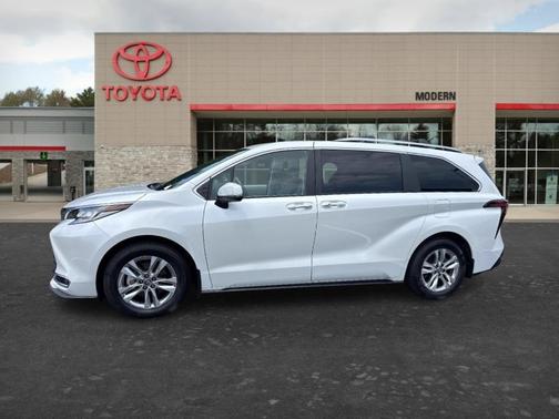 Red 2024 Toyota Sienna Limited