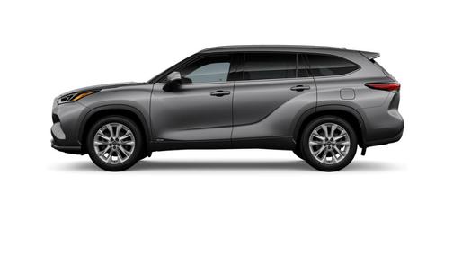 Gray 2026 Toyota Highlander Hybrid Limited