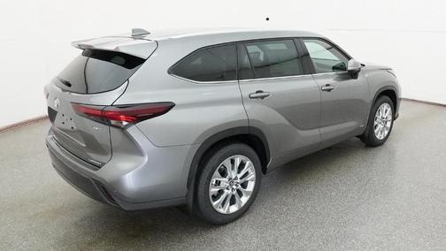 Gray 2026 Toyota Highlander Hybrid Limited