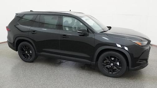 Black 2026 Toyota Grand Highlander Hybrid Nightshade Edition