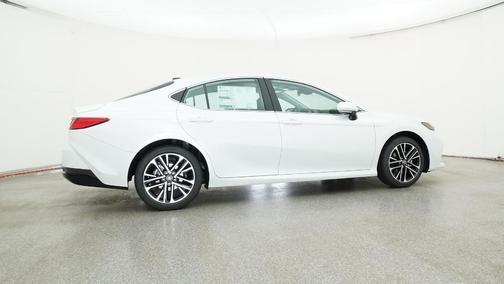 White 2026 Toyota Camry XLE