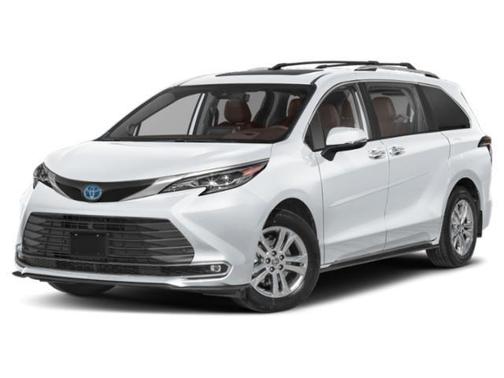 Red 2025 Toyota Sienna Platinum 7 Passenger