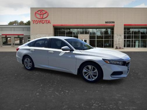 White 2019 Honda Accord LX