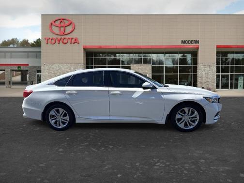 White 2019 Honda Accord LX