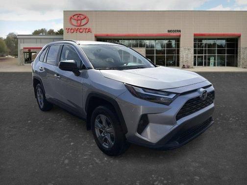 Silver 2025 Toyota RAV4 Hybrid LE