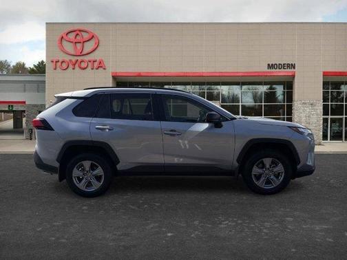 Silver 2025 Toyota RAV4 Hybrid LE