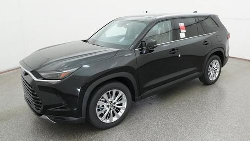 Black 2026 Toyota Grand Highlander Platinum