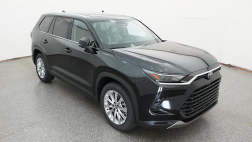 Black 2026 Toyota Grand Highlander Platinum
