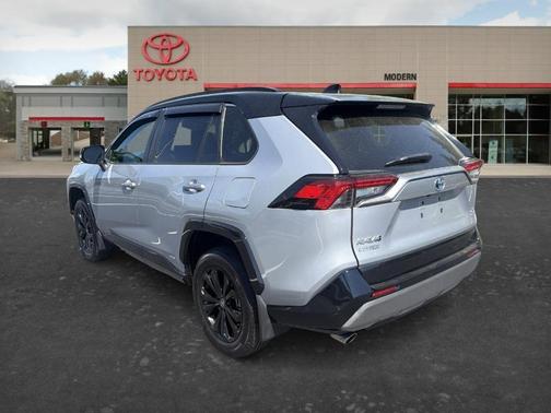 Silver 2024 Toyota RAV4 Hybrid XSE