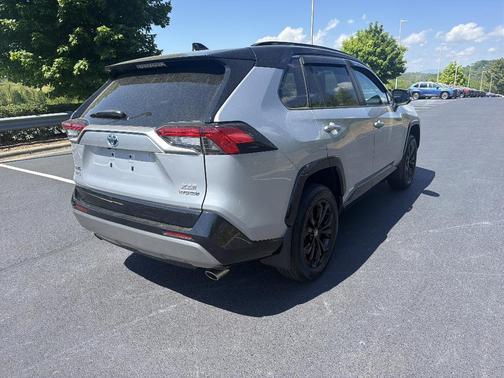 Silver 2024 Toyota RAV4 Hybrid XSE