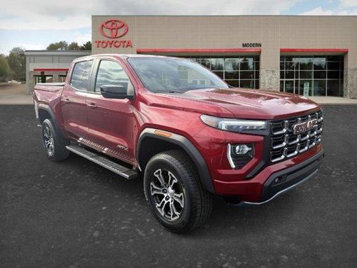 Red 2023 GMC Canyon AT4