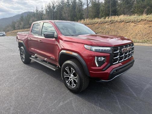 Red 2023 GMC Canyon AT4