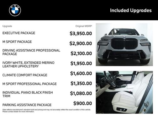 Brooklyn Gray Metallic 2024 BMW X7 xDrive40i