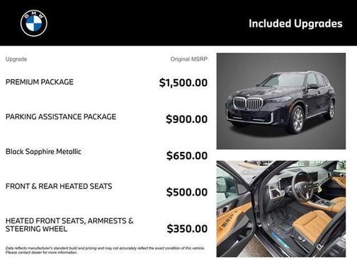 2026 BMW X5 PHEV xDrive50e