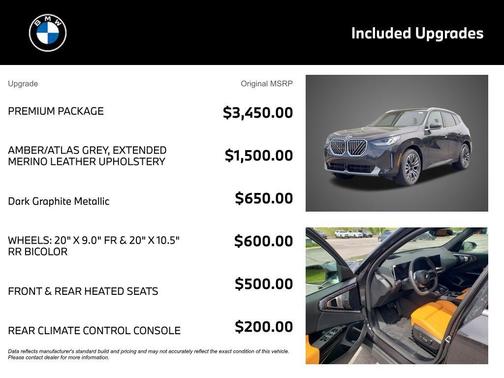 Dark Graphite Metallic 2026 BMW X3 30 xDrive