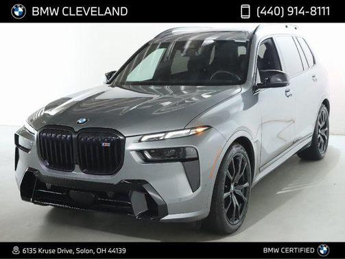 Gray Metallic 2025 BMW X7 M60i