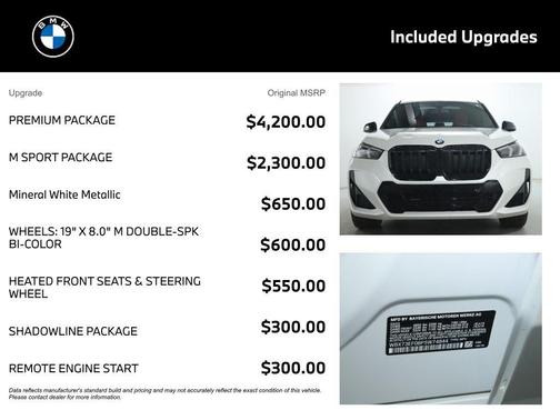 Mineral White Metallic 2023 BMW X1 xDrive28i