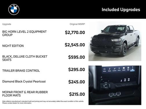 2025 RAM 1500 Big Horn/Lone Star