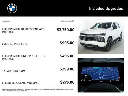 2025 Chevrolet Tahoe Premier