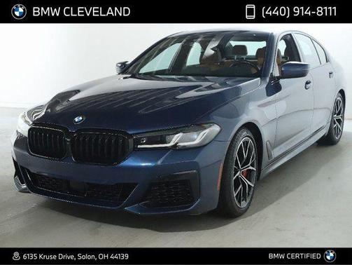 Phytonic Blue Metallic 2023 BMW M550 i xDrive