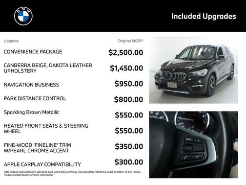 Sparkling Brown Metallic 2018 BMW X1 xDrive28i