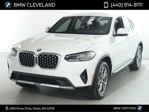 Alpine White 2024 BMW X4 xDrive30i